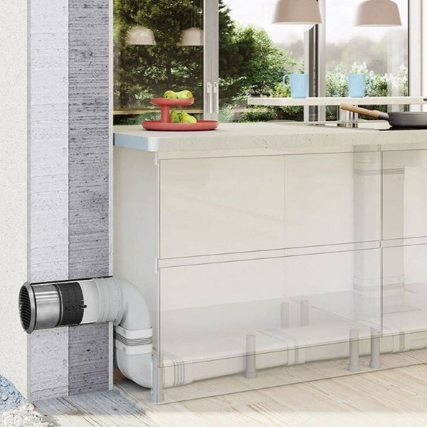 PRIME flow P-Turbo 150 muurdoorvoerunit